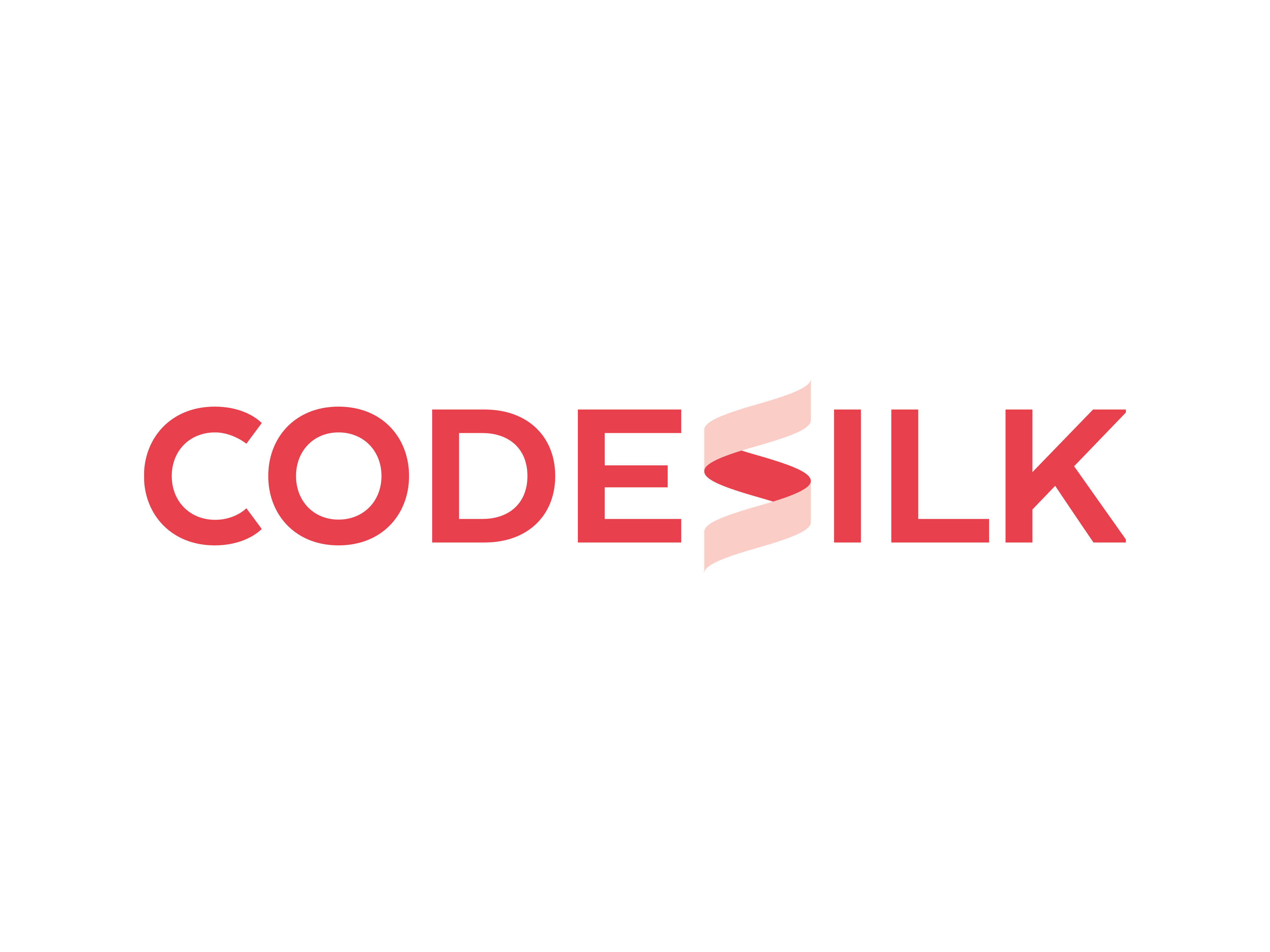 CodeSilk Logo (White)